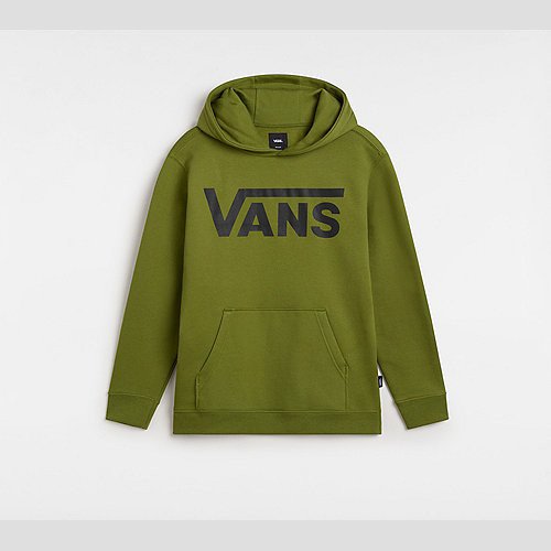 VANS Kids Vans Classic Ii Pullover Hoodie (8-14 Years) (pesto) Boys Green, Size XL