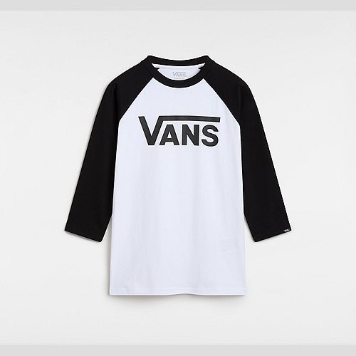 VANS Kids Vans Classic Raglan T-shirt (8-14 Years) (black) Boys Black, Size XL