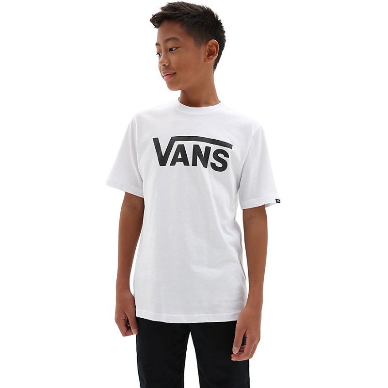 Vans KIDS CLASSIC WHITE (WHITE-BLACK) BOYS YEARS) T-SHIRT (8-14