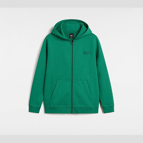 VANS Kids Core Basics Pullover Hoodie (8-14 Years) (verdant Green) Boys Green, Size XL