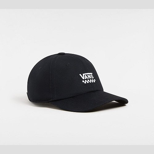 VANS Kids Court Side Curved Bill Jockey Hat (black) Youth Black, One Size