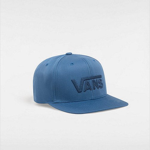 VANS Kids Drop V Snapback Hat (bijou Blue) Youth Blue, One Size