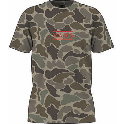 VANS Kids Militant T-shirt (8-14 Years) (bungee Cord/tur) Boys Brown, Size XL