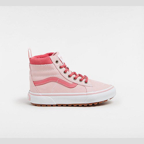 VANS Kids Mte Sk8-hi Shoes (4-8 Years) (pink/multi) Kids Pink, Size 13