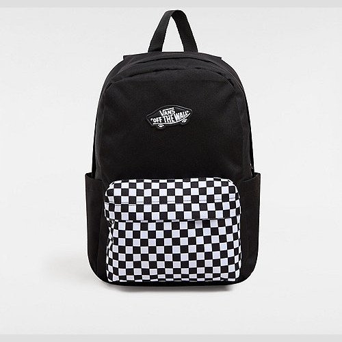 VANS Kids Old Skool Grom Backpack (black-white) Youth White, One Size