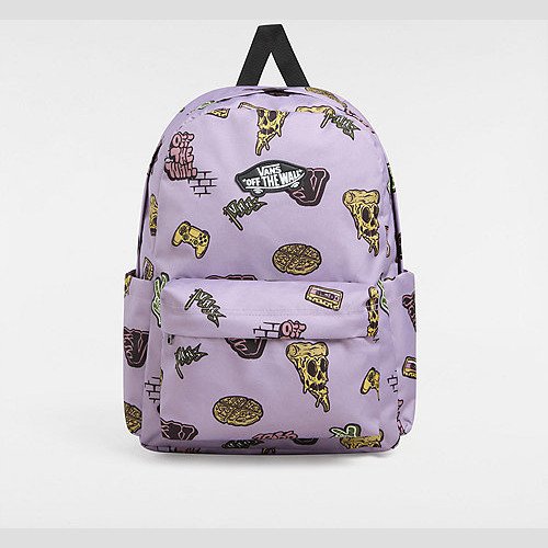 VANS Kids Old Skool Grom Backpack (lavender Mist) Kids,boys,girls Lilac, One Size