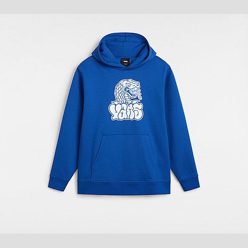 VANS Kids Rattler Loose Pullover Hoodie (8-14 Years) (trbl) Boys Blue, Size XL