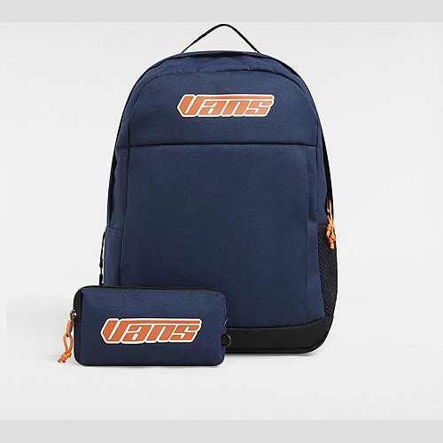 VANS Kids Vans Skool Backpack (dress Blues) Kids,boys,girls Blue, One Size