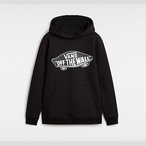 VANS Kids Style 76 Pullover Hoodie (8-14 Years) (black) Boys Black, Size XL