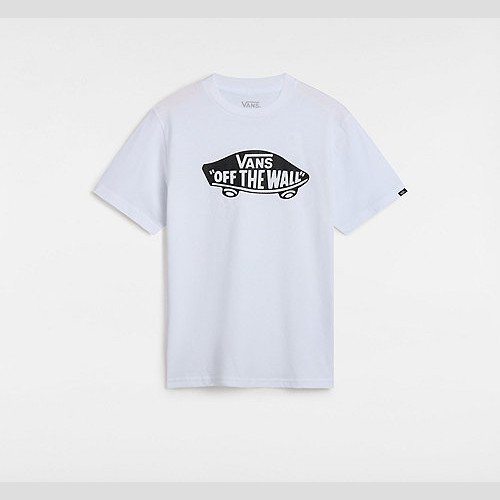 VANS Kids Style 76 T-shirt (8-14 Years) (white) Boys White, Size XL