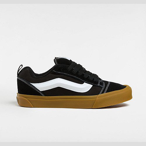 VANS Knu Skool Shoes (black/gum) Unisex Black, Size 12