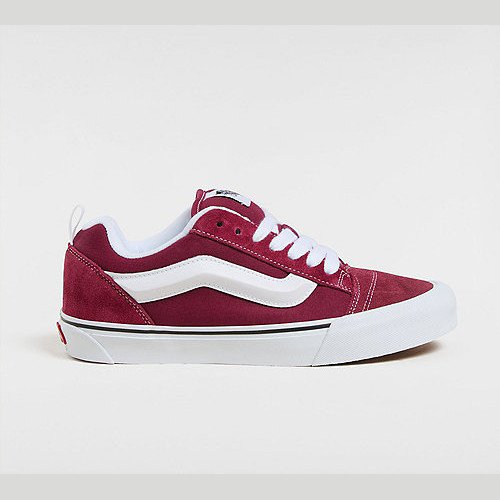 VANS Knu Skool Shoes (rhododendron) Unisex Burgundy, Size 12