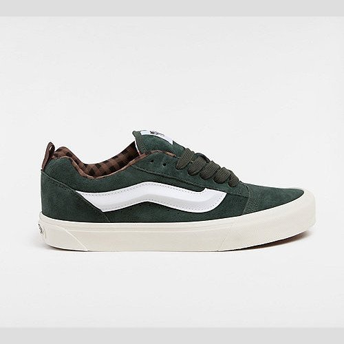 VANS Knu Skool Shoes (scarab) Unisex Green, Size 12