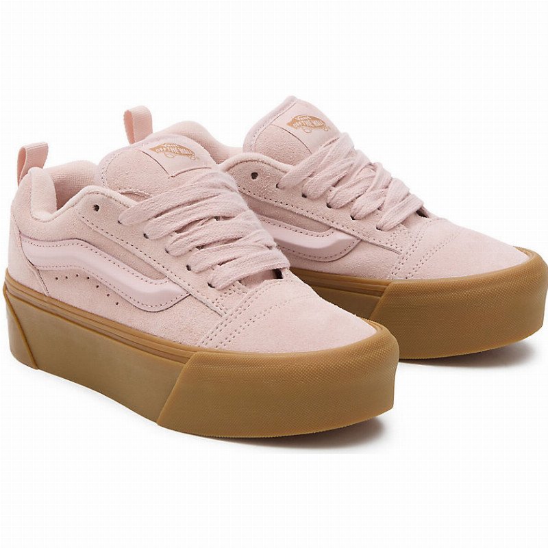 Pink and brown on sale vans