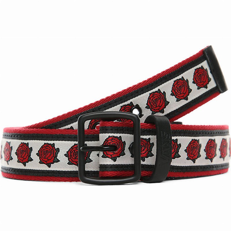 Red vans hot sale strap