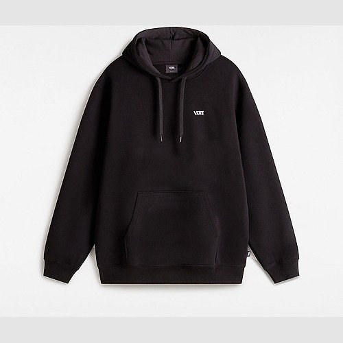 VANS Left Chest Embroidered Logo Pullover Hoodie (black) Men Black, Size XXL