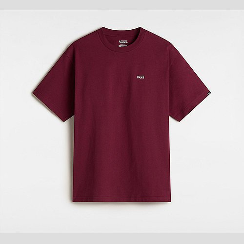 VANS Left Chest Ii T-shirt (burgundy) Men Burgundy, Size XXL