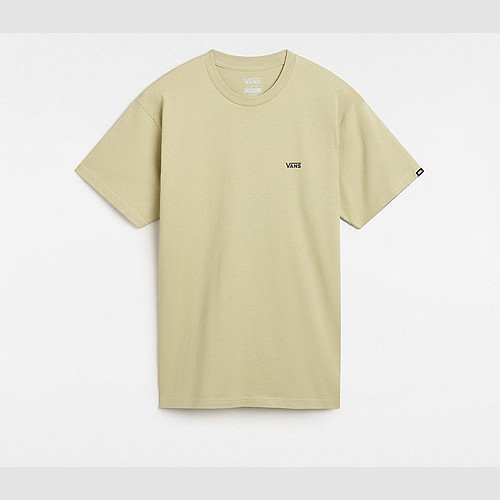 VANS Left Chest Logo T-shirt (elm) Men Beige, Size XXL