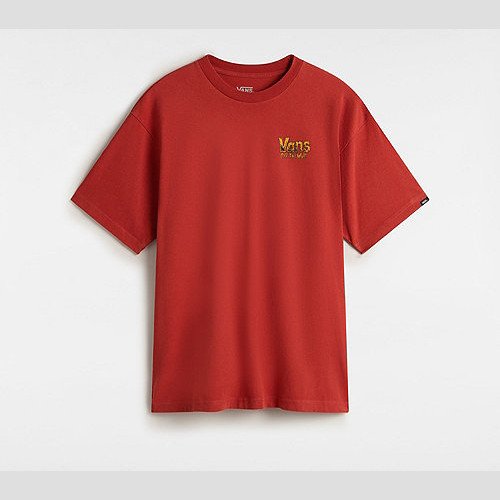 VANS Legacy T-shirt (red Ochre) Men Red, Size XXL