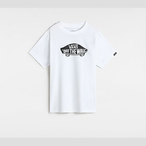 VANS Little Kids Style 76 T-shirt (2-8 Years) (white) Little Kids White, Size 7-8Y