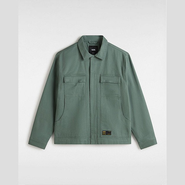 VANS Mcavoy Station Jacket (dark Forest) Men Green, Size XXL