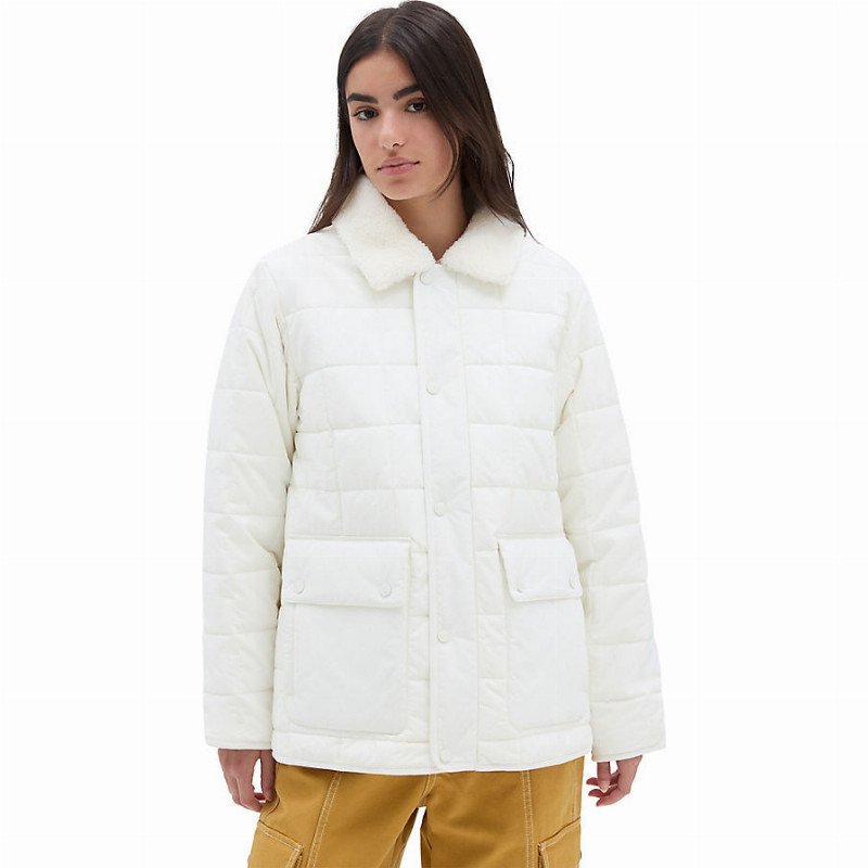 VANS Millie Mte Jacket (marshmallow) Women White, Size XXS