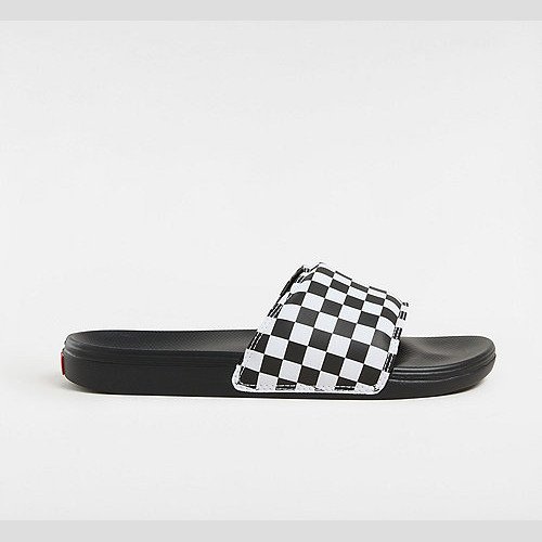 VANS Mte La Costa Slide-on Shoes ((checkerboard)) Unisex White, Size 12