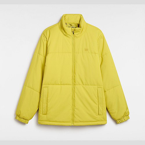 VANS Mte Norris Puffer Jacket (warm Olive) Men Yellow, Size XXL