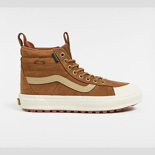 VANS Mte Sk8-hi Waterproof Shoes (brown) Unisex Brown, Size 12