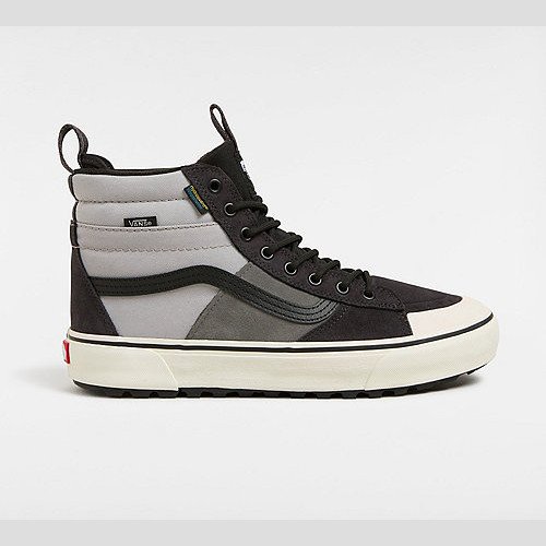 VANS Mte Sk8-hi Waterproof Shoes (gray/black) Unisex Grey, Size 12