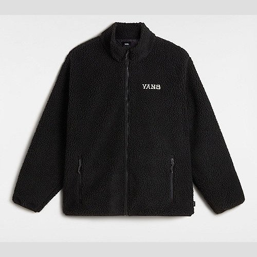 VANS Nimi Full Zip Sherpa Jacket (black) Men Black, Size XXL