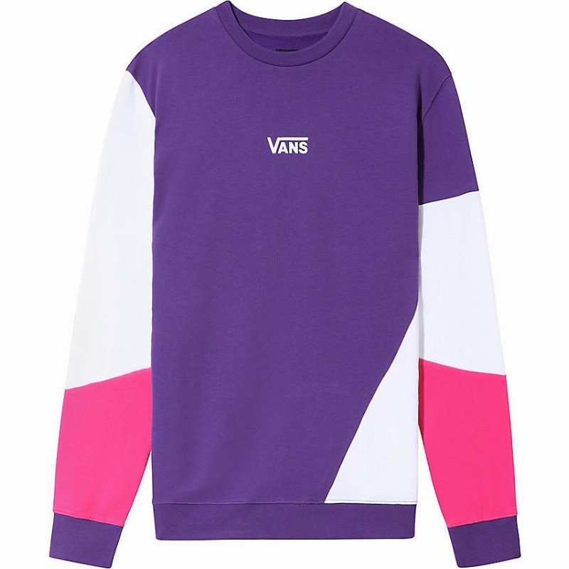 Purple on sale vans sweatshirt