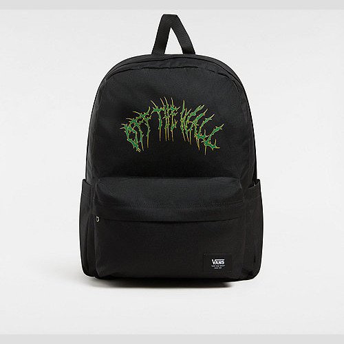 VANS Old Skool Backpack (black/fairway) Men,kids,women,boys,girls,youth Black, One Size