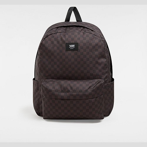 VANS Old Skool Check Backpack (black/charcoal) Men,kids,women,boys,girls,youth Grey, One Size