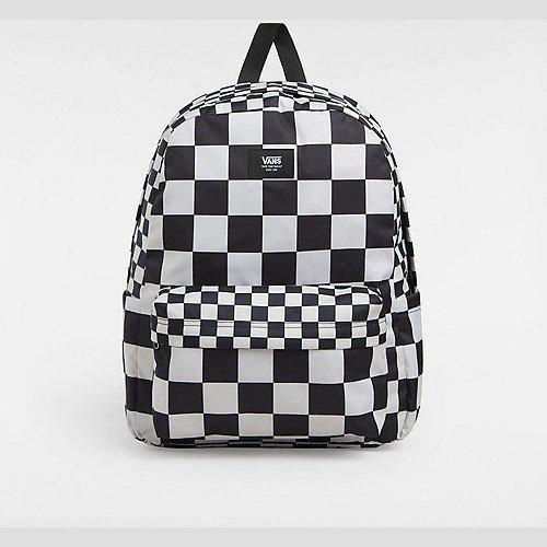 VANS Old Skool Check Backpack (black/oatmeal) Unisex Black, One Size