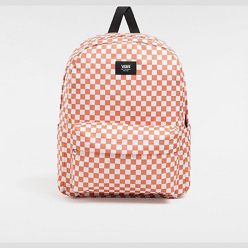 VANS Old Skool Check Backpack (carnelian) Unisex Orange, One Size