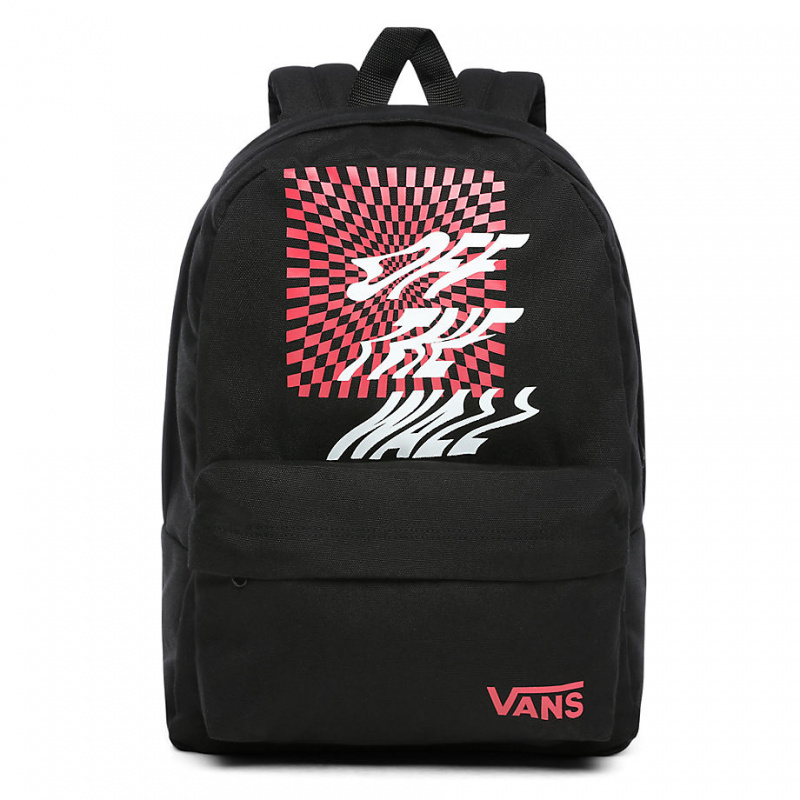 vans coral backpack