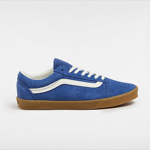 VANS Old Skool Lowpro Shoes (navy/gum) Unisex Blue, Size 12