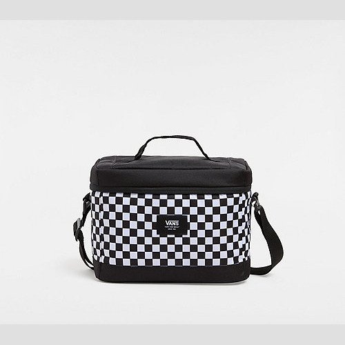 OLD SKOOL LUNCH BAG (BLACK/WHITE) UNISEX BLACK