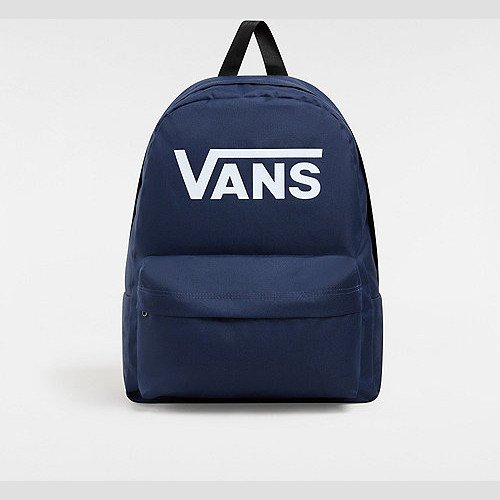 VANS Old Skool Print Backpack (dress Blues) Kids Blue, One Size