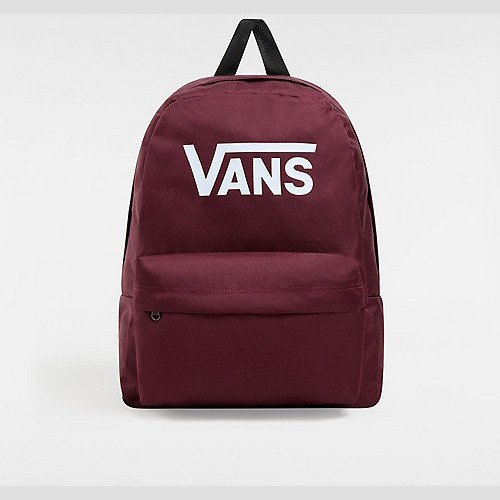 VANS Old Skool Print Backpack (port Royale) Kids Burgundy, One Size