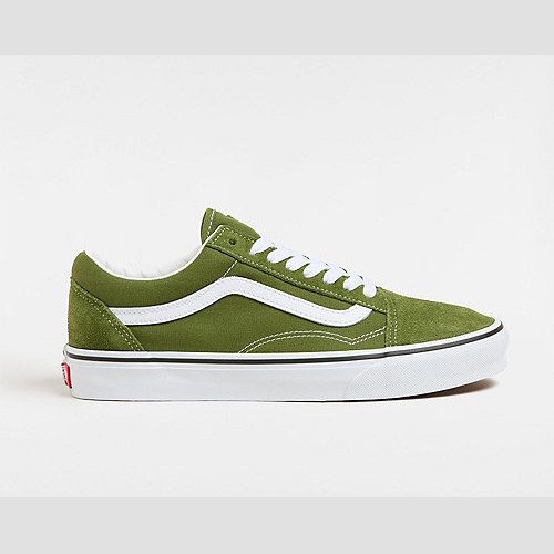 VANS Old Skool Shoes (pesto) Unisex Green, Size 12