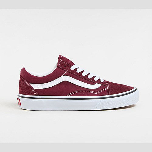 VANS Old Skool Shoes (port Royale/true White) Unisex Burgundy, Size 15