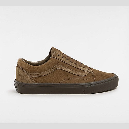 VANS Old Skool Shoes (teak) Unisex Brown, Size 12