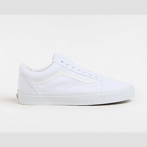 VANS Old Skool Shoes (true White) Unisex White, Size 9