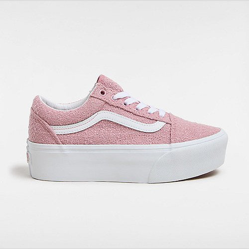 VANS Old Skool Stackform Shoes (foxglove) Women Pink, Size 12