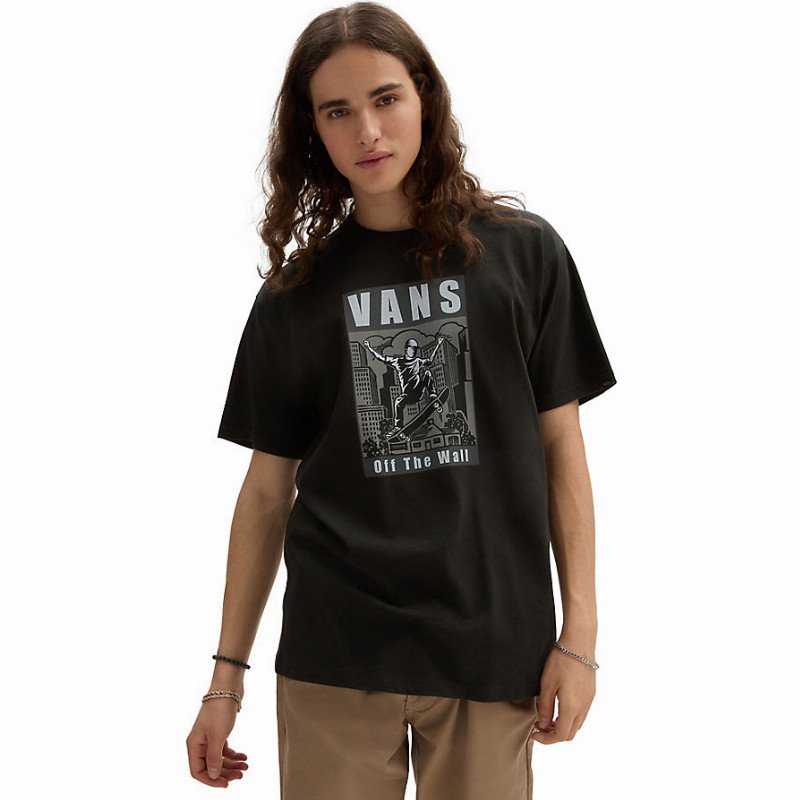 VANS Old Town T-shirt (black) Men Black, Size XXL