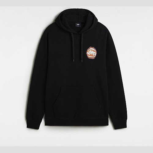 VANS Open Mouth Loose Pullover Hoodie (black) Men Black, Size XXL