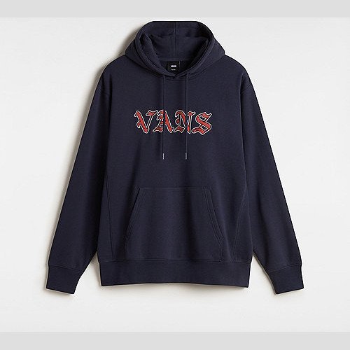 VANS Original Standards Ye Olde Vans Pullover (parisian Night) Men Blue, Size XXL