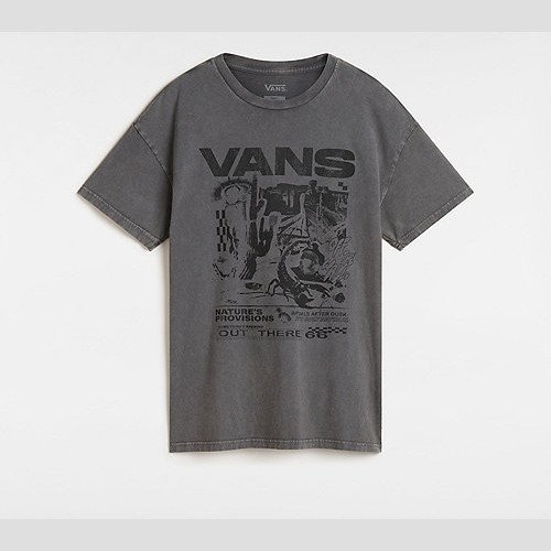 VANS Out There Oversized T-shirt (green Gables) Women Green, Size XXS